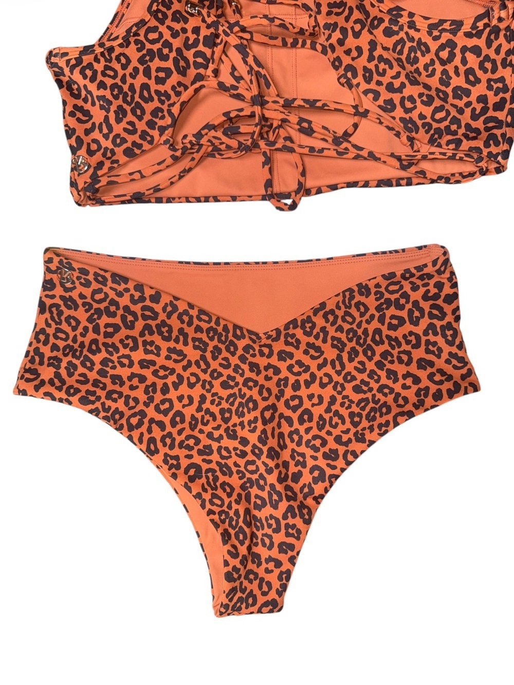 Buffbunny Swim Suit  Leopard Animal Print Cheetah NWT/ NWOT - Picture 5 of 12